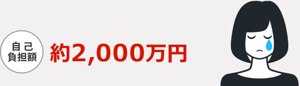 自己負担額　約2,000万円