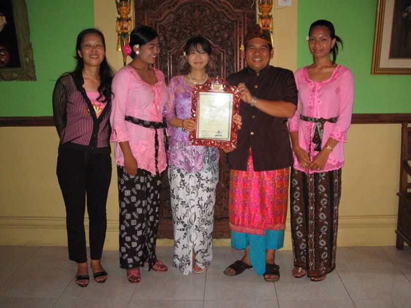 インドネシア・バリ島で学ぶ　ホテル滞在 本格バリエステ インストラクター養成コース（GOLD ABIAN取得者向け） 11日間
