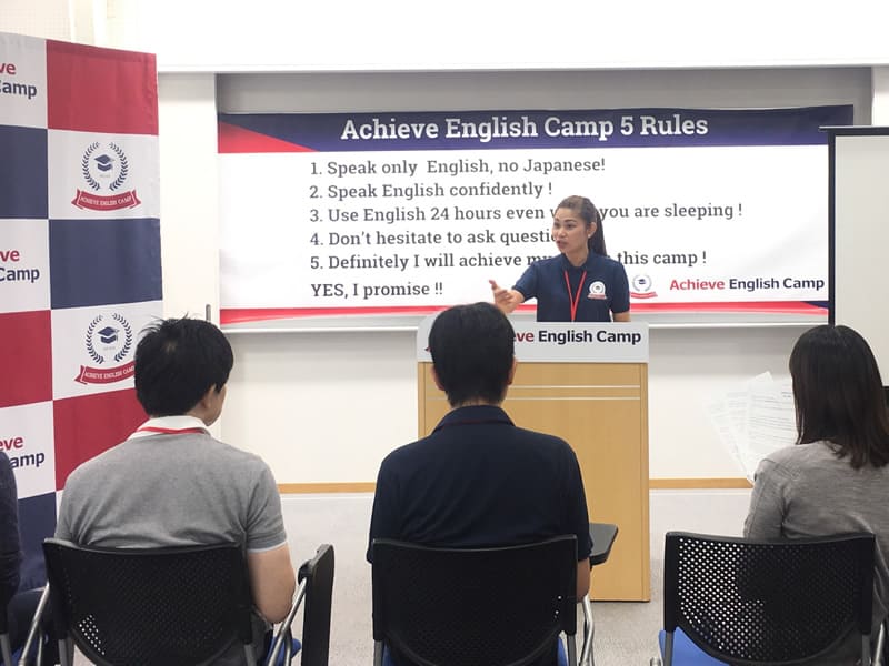 アチーブイングリッシュキャンプ(Achieve English Camp) 河口湖　7日間